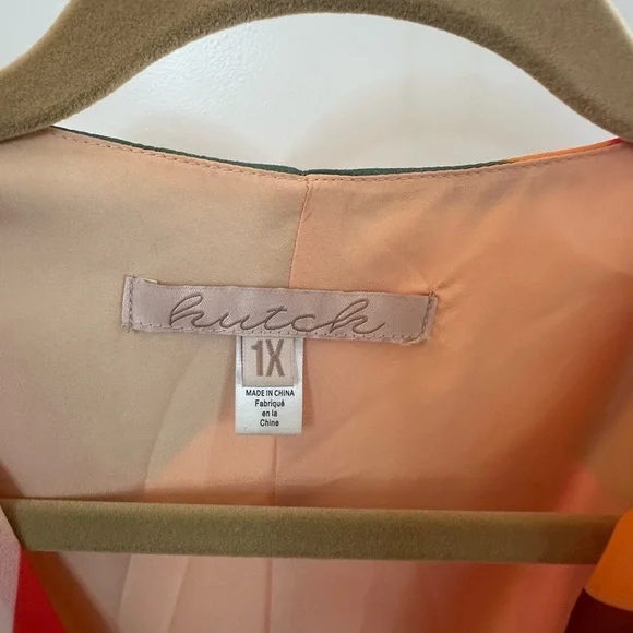 Anthropologie Hutch Lysette Wrap Maxi Dress Size XL - Picture 8 of 9